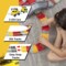 USA Toyz Snap Trax Construction Set Race Tracks and LED Toy Cars - 251pk